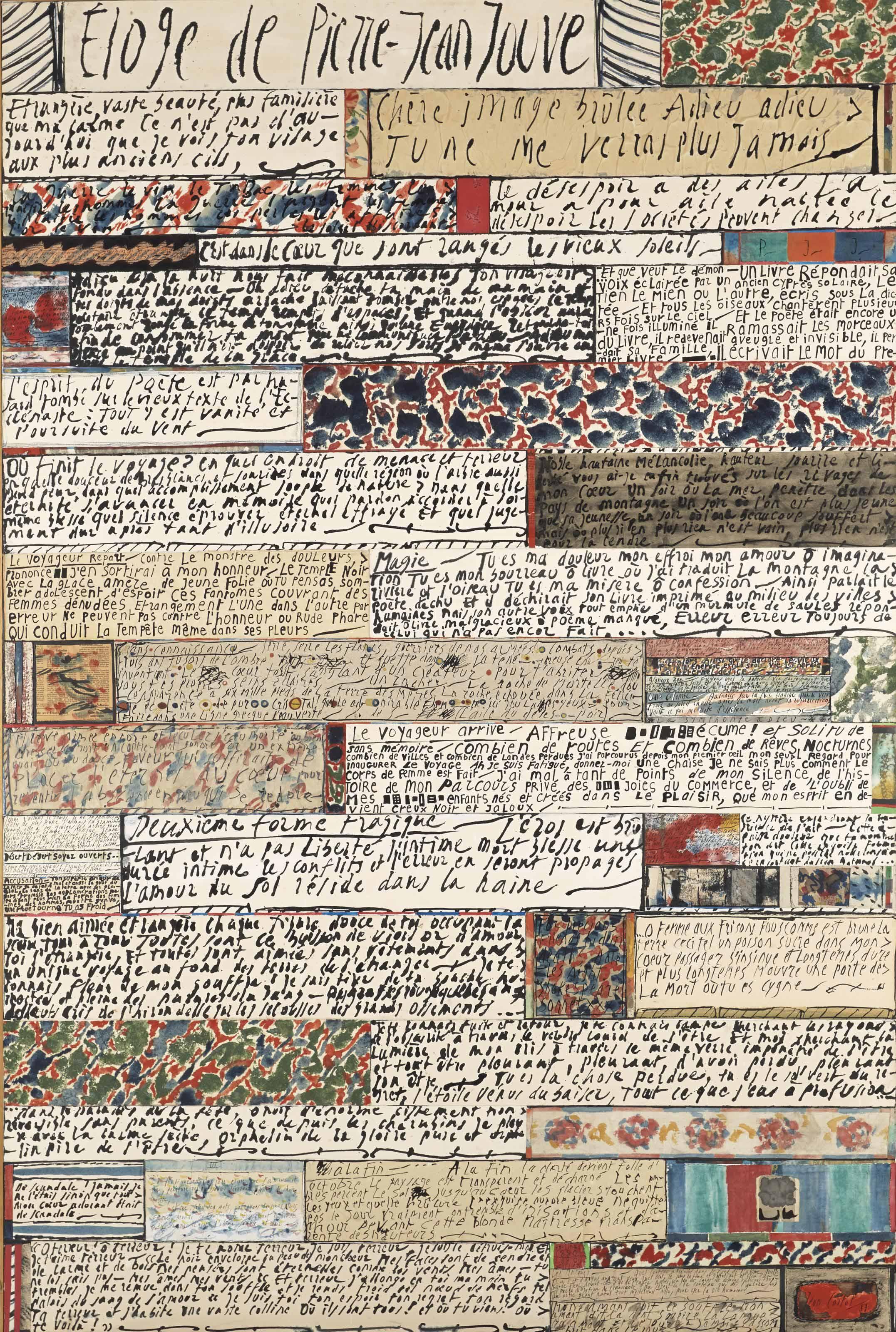 Jean Cortot - Éloge de Pierre-Jean Jouve