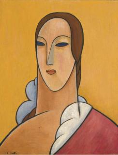 Jean Crotti - Buste de Femme