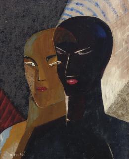 Jean Crotti - Two Heads