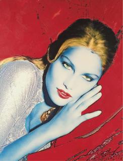 Jean-Daniel Lorieux - Portrait de Laetitia Casta