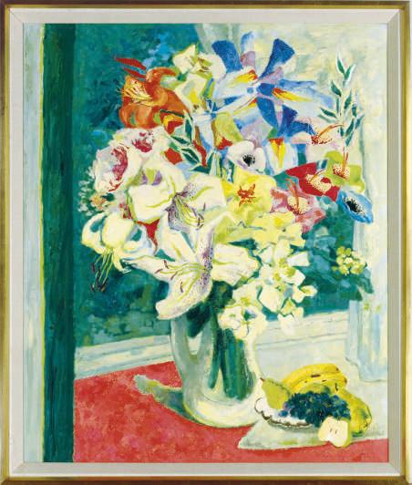 Jean De Botton - Fleurs Glorieuses á la Fenétre