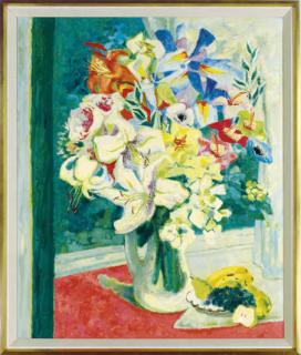 Jean De Botton - Fleurs Glorieuses á la Fenétre