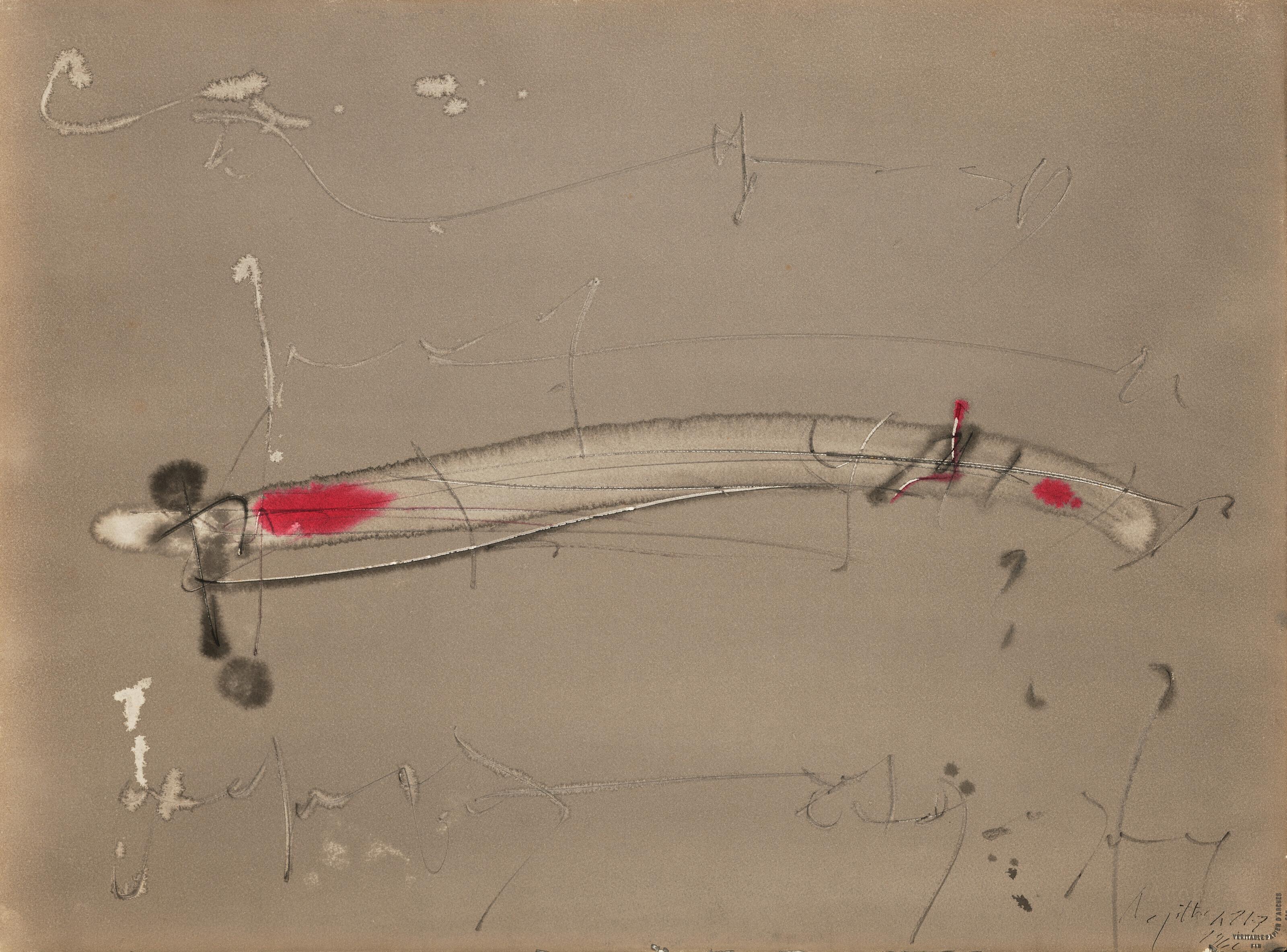 Jean Degottex - Sans titre