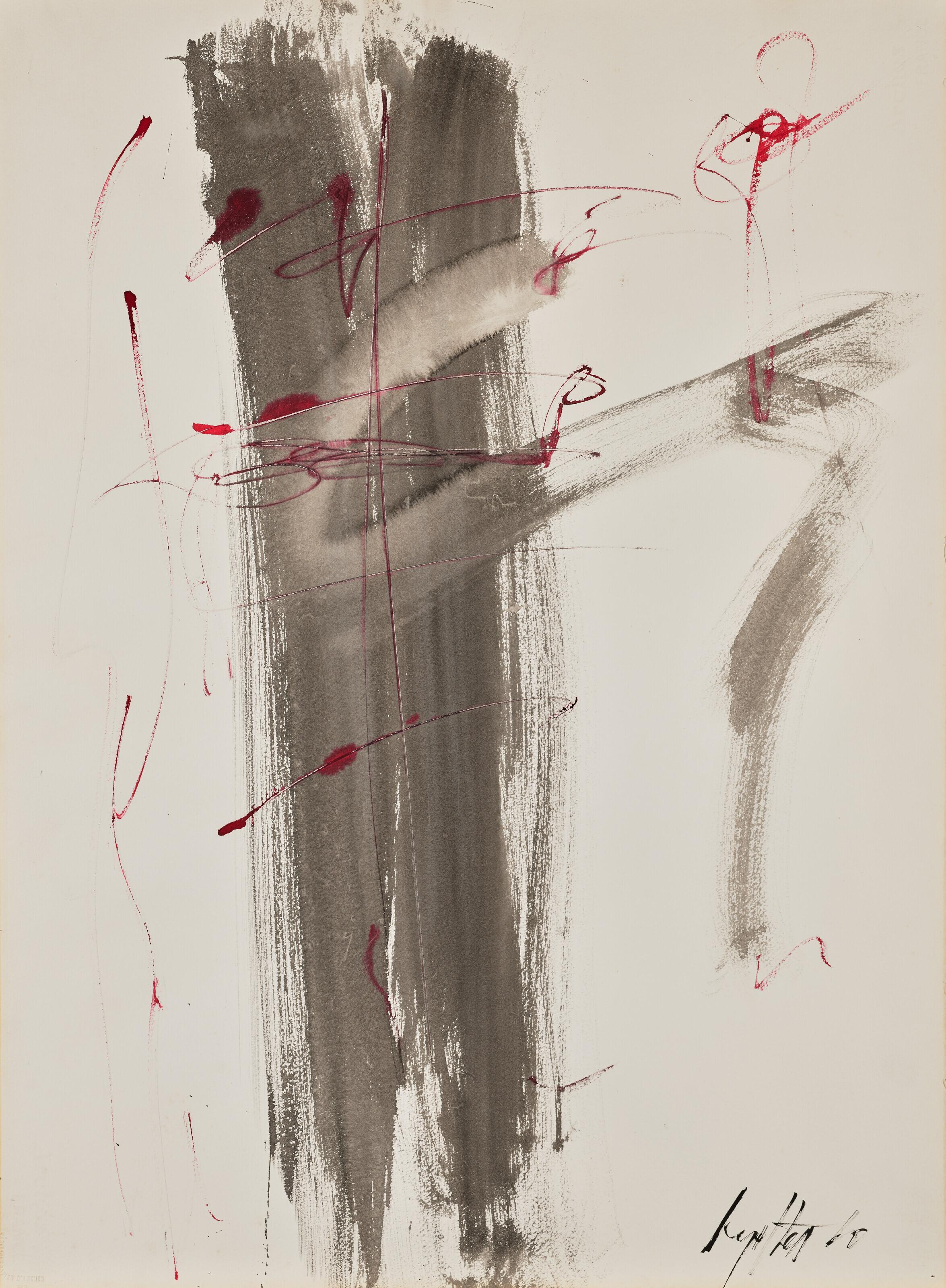 Jean Degottex - Sans titre