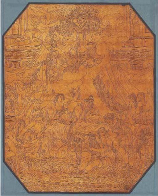 Jean-Démosthène Dugourc - Le Reveil de Psyché; et La Toilette de Psyché