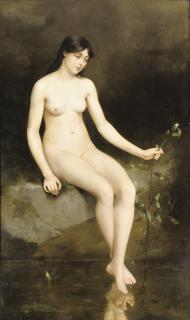 Jean-Denis-Antoine Caucannier - Galatée Au Bord Du Fleuve Acis