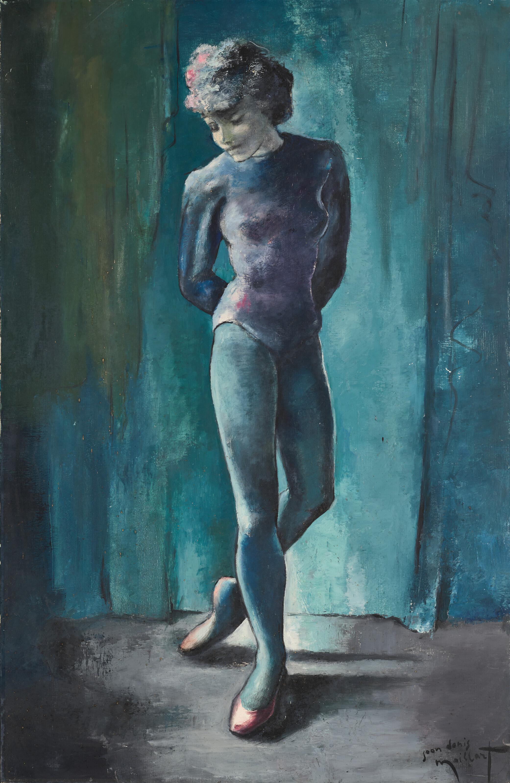 Jean-Denis Maillart - Portrait de Zizi Jeanmaire