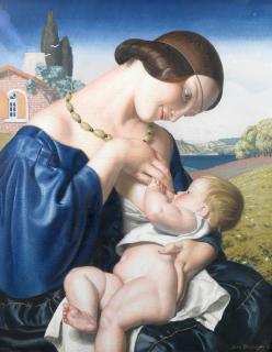 Jean Despujols - Madonna and child