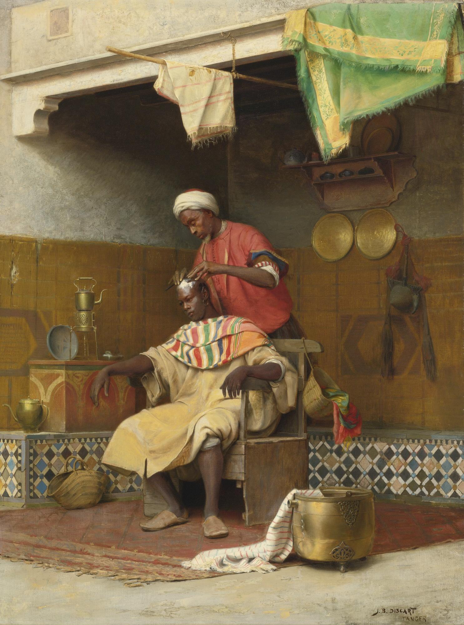 Jean Discart - French The Barber Shop, Tangiers
