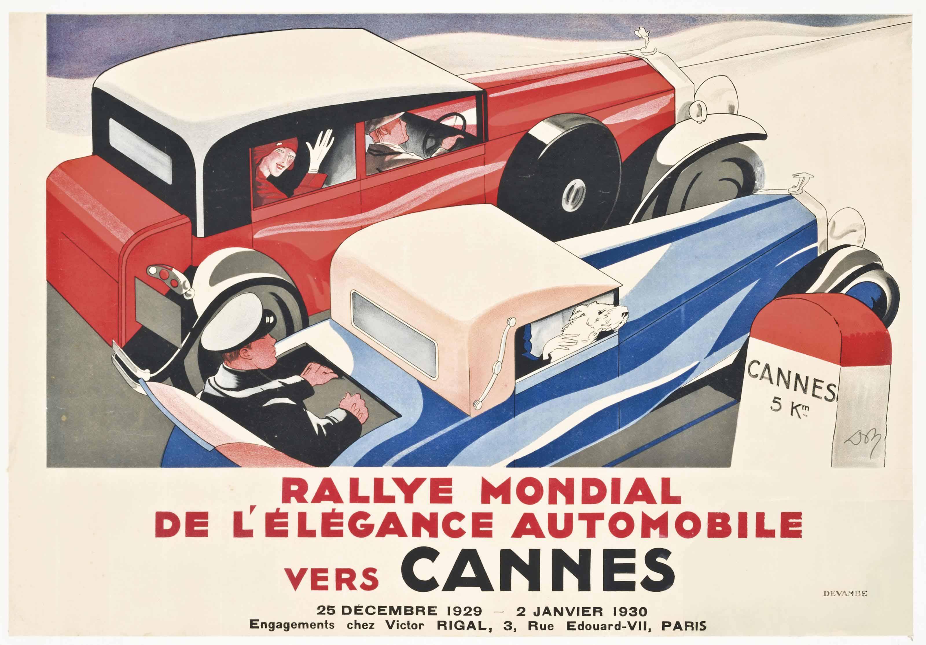 Jean Don - Rallye Mondial, Cannes