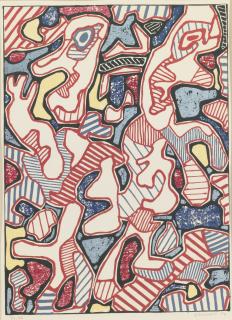 Jean Dubuffet - Affairements (W. 992)