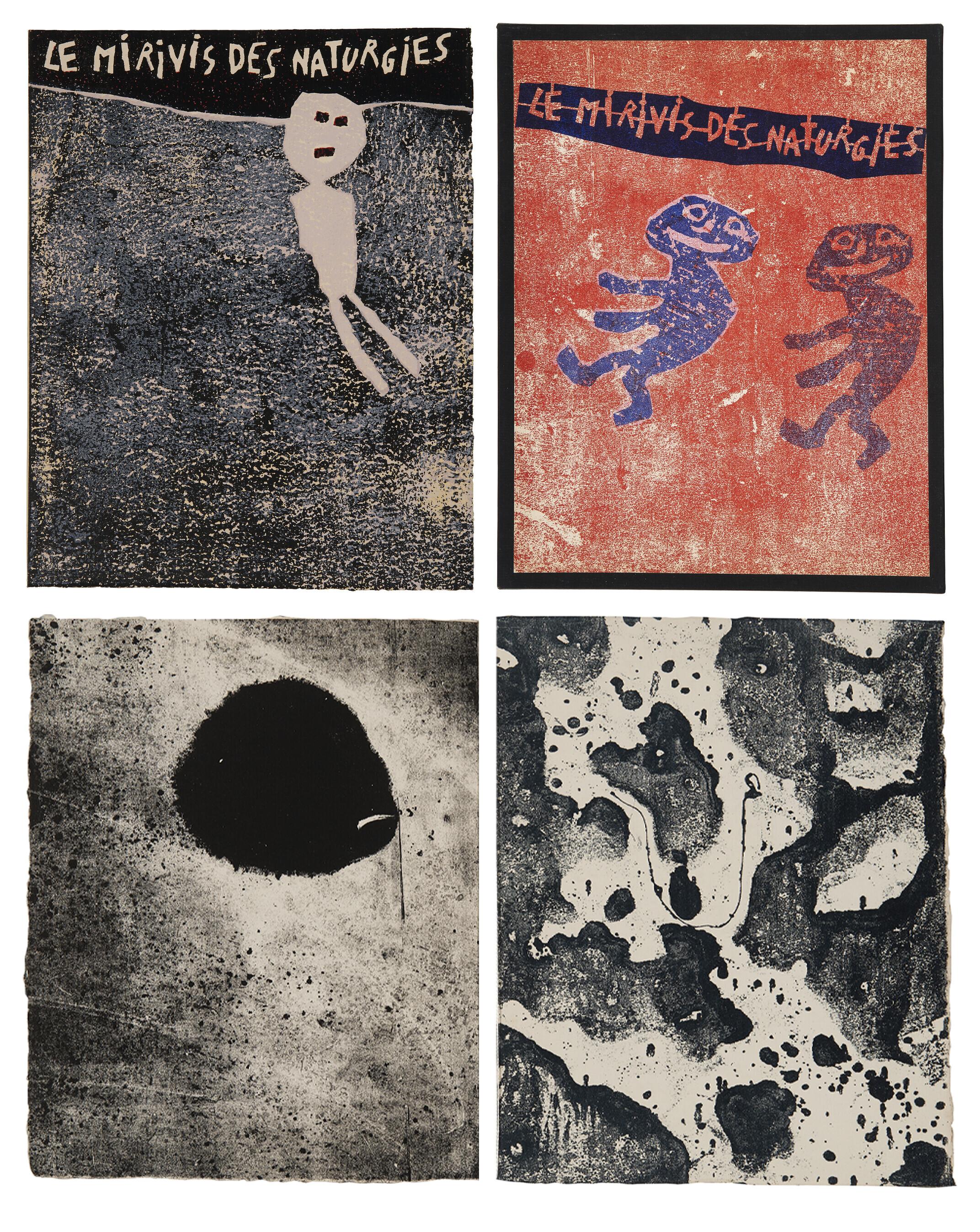 Jean Dubuffet - André Martel, Le Mirivis des Naturgies