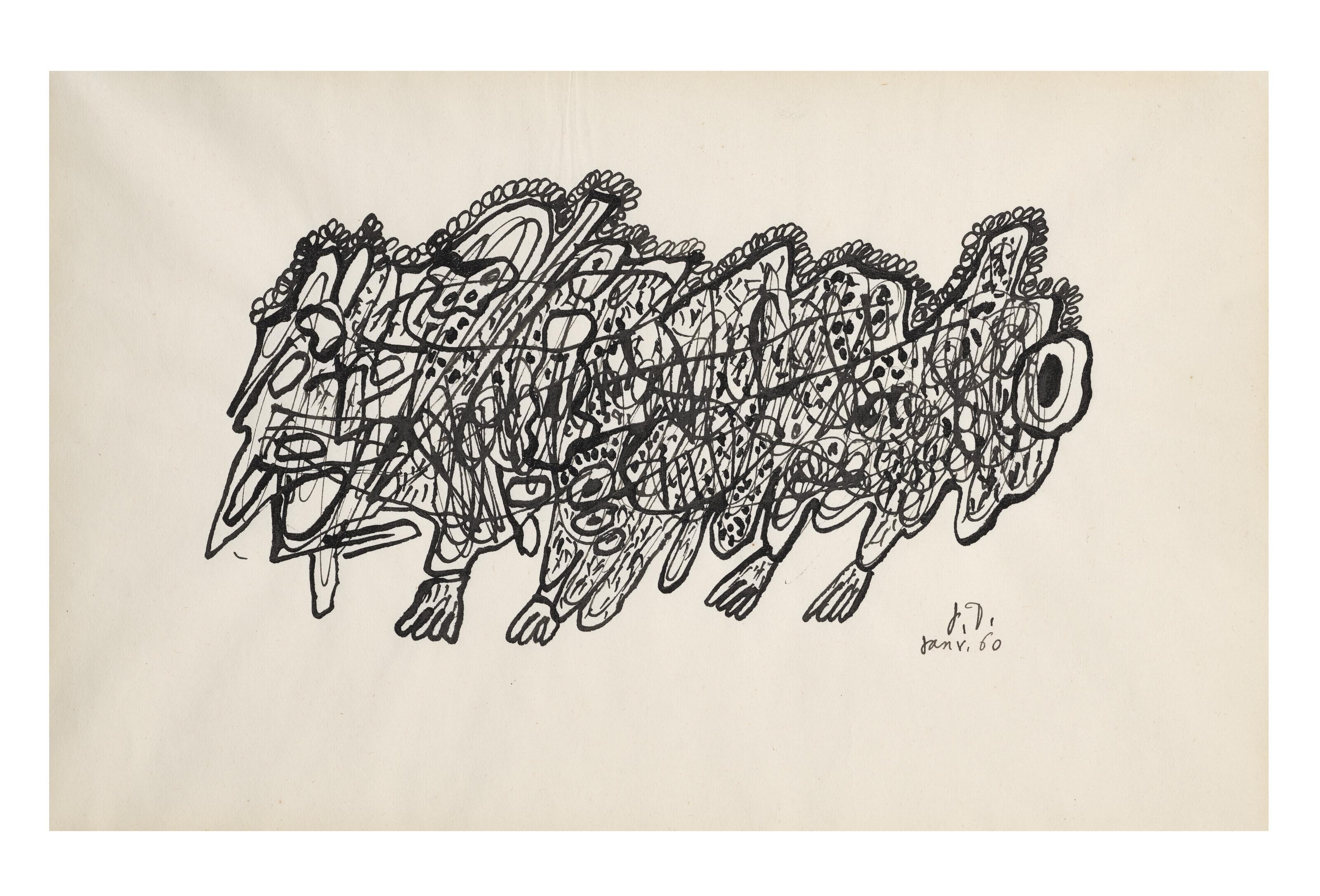 Jean Dubuffet - Animal