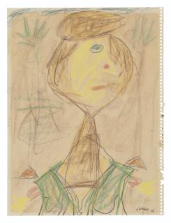 Jean Dubuffet - Arabe à la gandoura