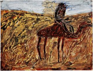 Jean Dubuffet - Arabe sur son chameau