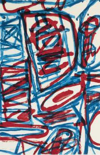 Jean Dubuffet - Avènement I; Avènement Ii (Webel 1440; 1441)