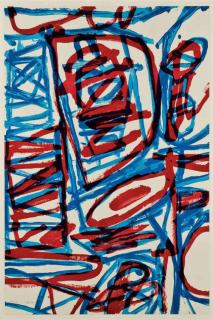 Jean Dubuffet - Avènement III (Webel 1441)