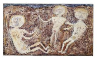 Jean Dubuffet - Baigneuses