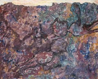 Jean Dubuffet - Campagne Fastueuse (Avec Deux Personnages)