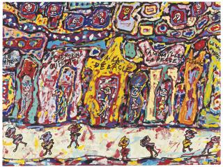 Jean Dubuffet - Chérubin Oiuistiti