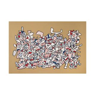 Jean Dubuffet - Cite Ambulante, 1975