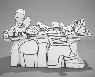 Jean Dubuffet - Comptoir amoncellement (Laden Counter)
