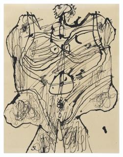 Jean Dubuffet - Corps de Dame