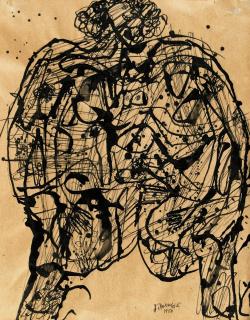Jean Dubuffet - Corps de dame