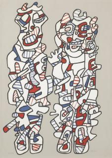 Jean Dubuffet - Délègation (W. 1167)