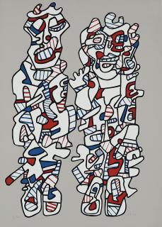 Jean Dubuffet - Délègation (W. 1167)