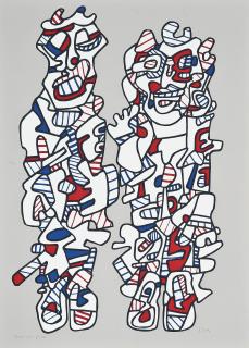 Jean Dubuffet - Délègation (W. 1167)