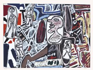 Jean Dubuffet - Fait Mémorables Iii, From Fait Mémorables