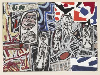 Jean Dubuffet - Faits Mémorables I, Ii And Iii (W. 1259-1261)