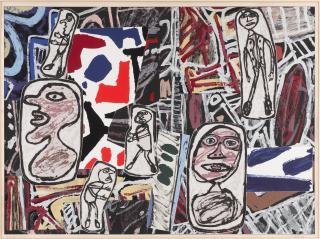 Jean Dubuffet - Faits mémorables I (Webel 1259)