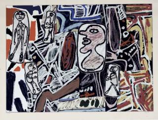 Jean Dubuffet - Faits mémorables III (W. 1261)