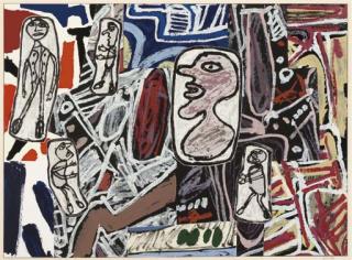 Jean Dubuffet - Faits Mémorables III (Webel 1261)