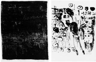 Jean Dubuffet - Guillevic, Les Murs, les Editions du Livre, Paris, 1945 (W. 53(2)-76)