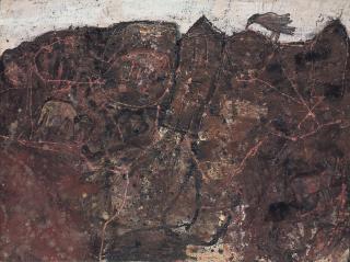 Jean Dubuffet - Herbages au corbeau (Pâturages au corbeau)