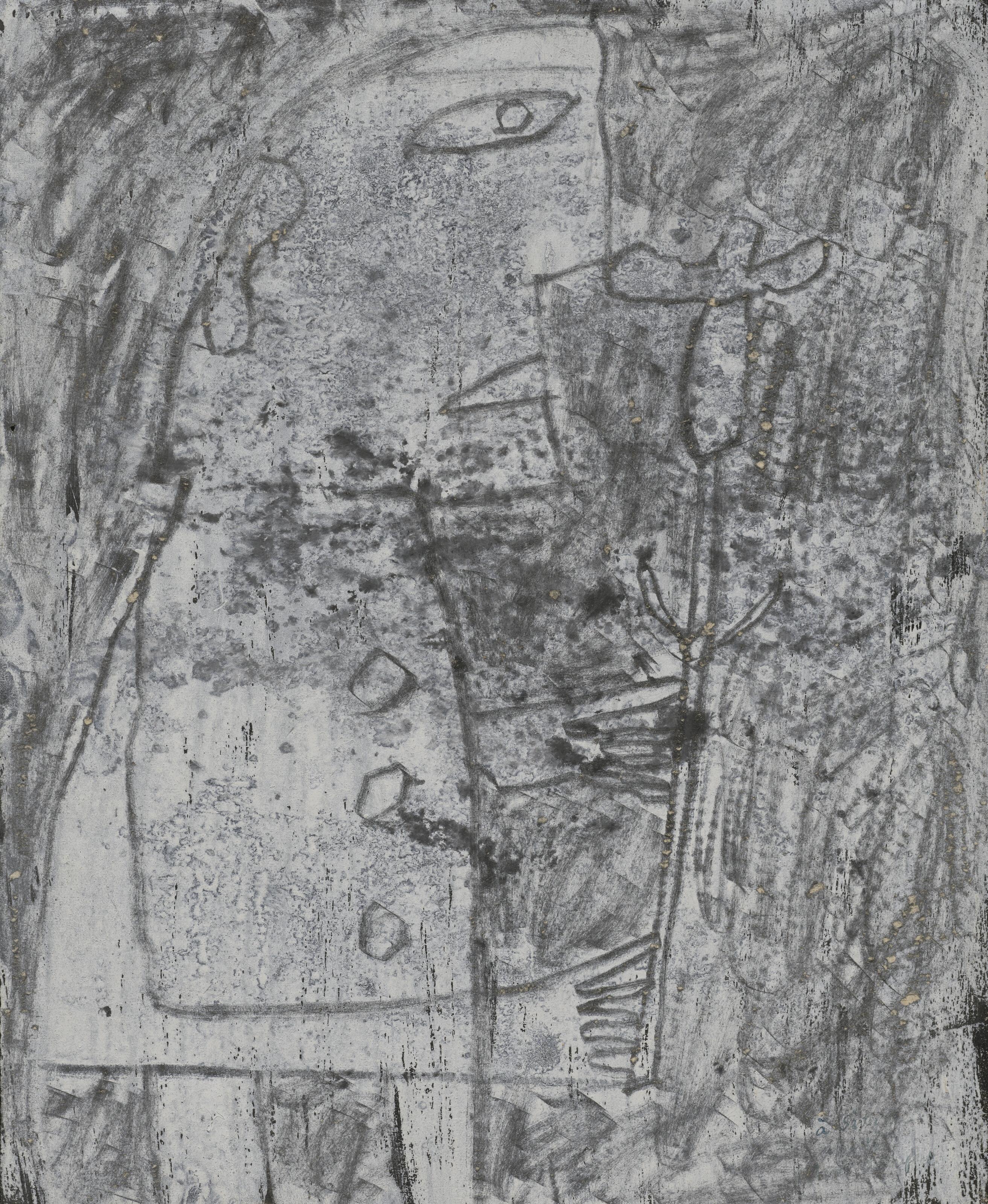 Jean Dubuffet - Homme respirant un oeillet