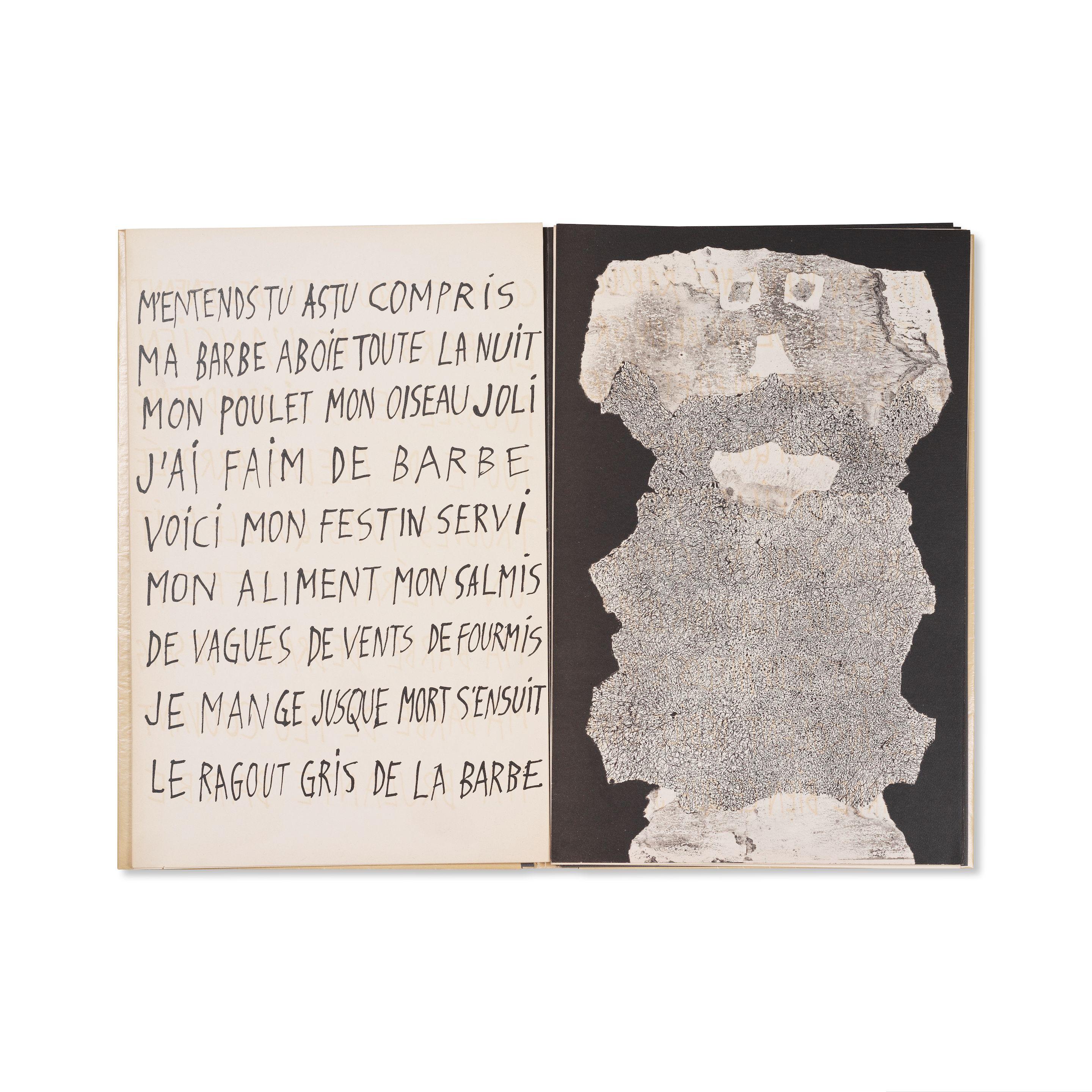 Jean Dubuffet - La Fleur de Barbe, 1960