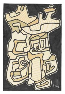 Jean Dubuffet - La Villa II