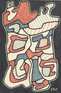 Jean Dubuffet - La Villa Iii