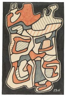 Jean Dubuffet - La Villa Iii