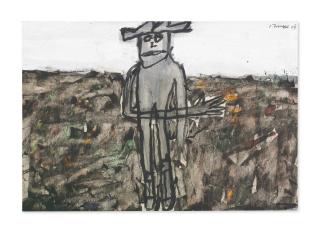 Jean Dubuffet - L\'Ambulant (The Wanderer)