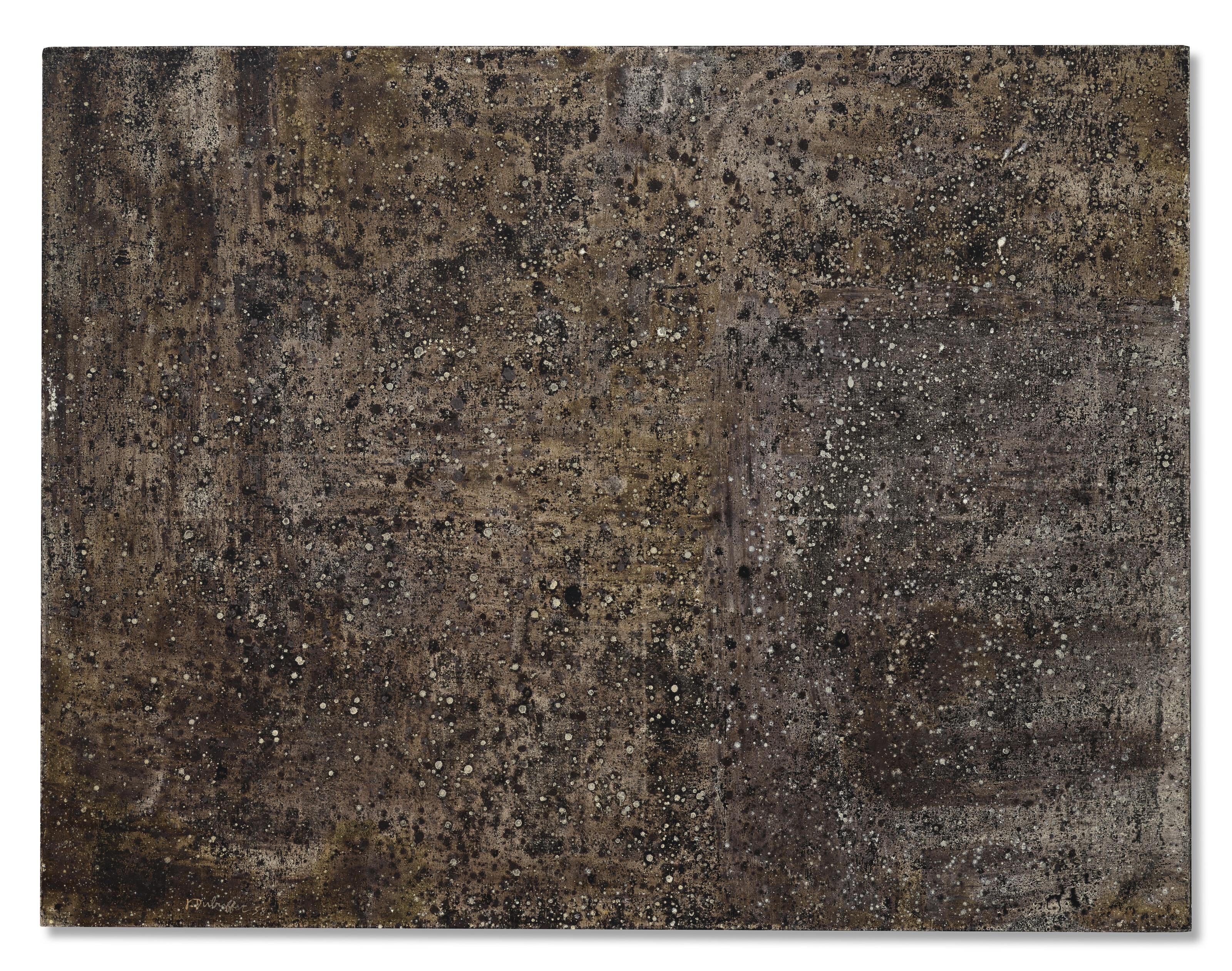 Jean Dubuffet - Langage des caves IX