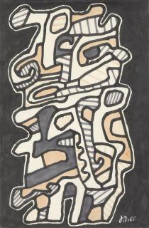 Jean Dubuffet - Le Capitaliste