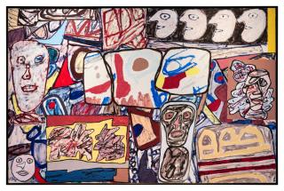 Jean Dubuffet - Le Présent se change en passé