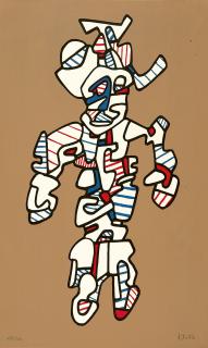 Jean Dubuffet - Le Surintendant.