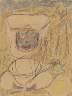 Jean Dubuffet - Le verseur de thé