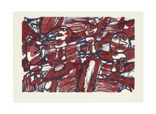 Jean Dubuffet - Les Passants